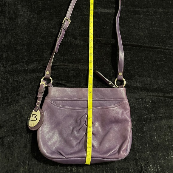 Purple B Makowsky Leather Purse - Picture 4 of 11